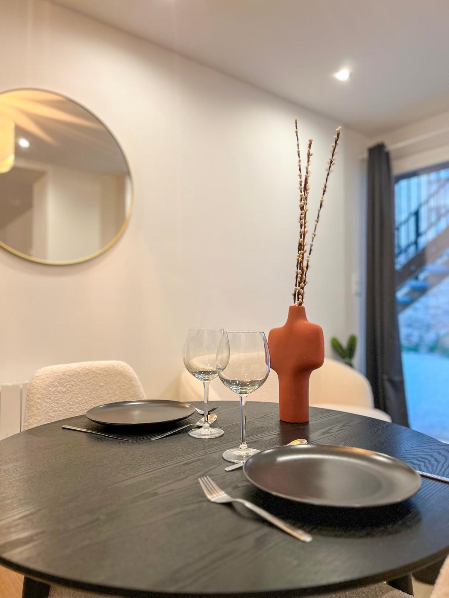 Bibemus Casa Maja - Baignoire Balneo - Parking - Terrasse Apartment Сент Етиен Екстериор снимка